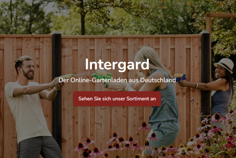 Intergardshop: Exklusive Produkte für Garten und Terrasse