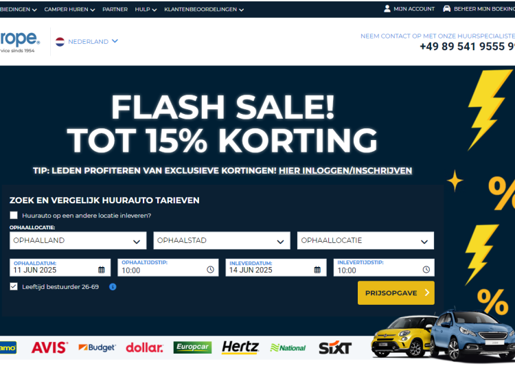 Auto Europe – Wereldwijd autohuur met betrouwbare service en scherpe prijzen