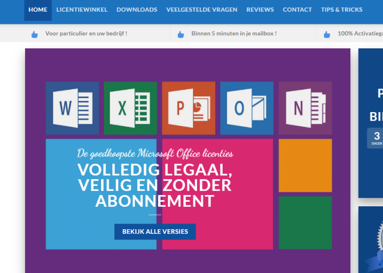 Licentiepromo.be: Betaalbare softwarelicenties voor iedereen