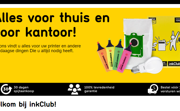 Inkclub: betrouwbare keuze voor al je printerbenodigdheden