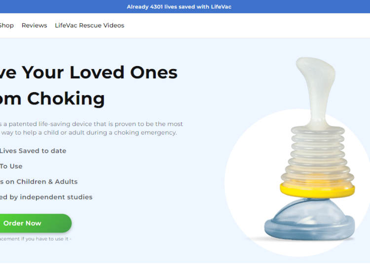 LifeVac: A Life-Saving Solution for Choking Emergencies