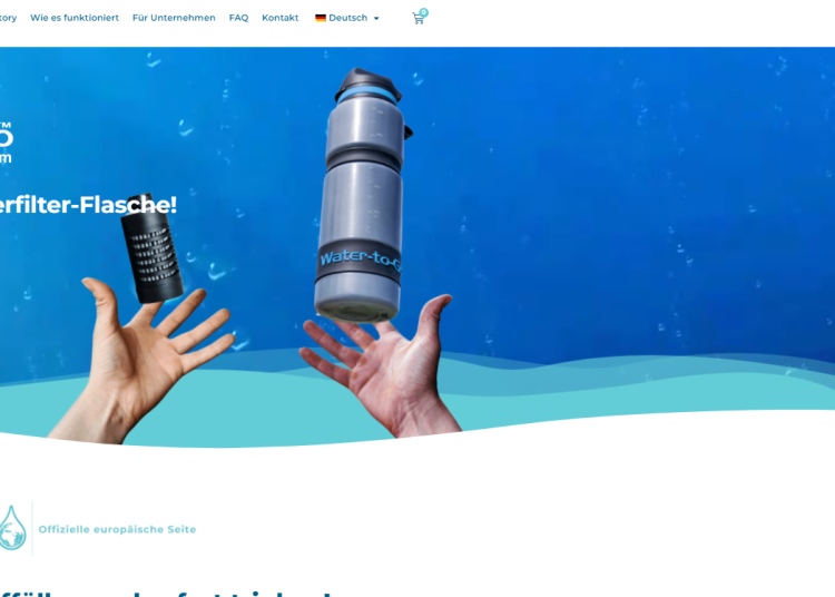 Water-to-Go: Ihr zuverlässiger Trinkwasserbegleiter für unterwegs