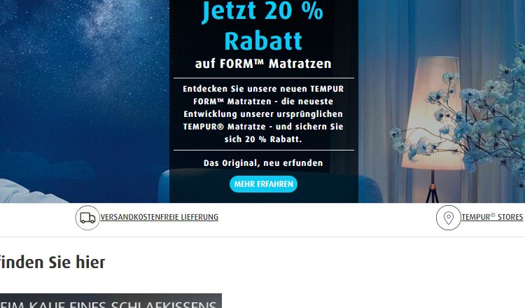 Comfort and Support with Tempur Mattresses and Sleep Solutions