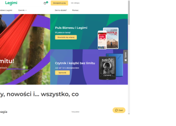 Legimi: Nieograniczony dostęp do książek i audiobooków — Twoja prywatna biblioteka w każdej chwili