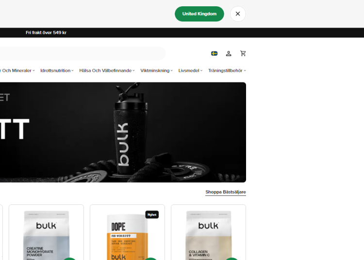 Boost Your Fitness Journey with Bulk – Premium Nutrition for Every Goal