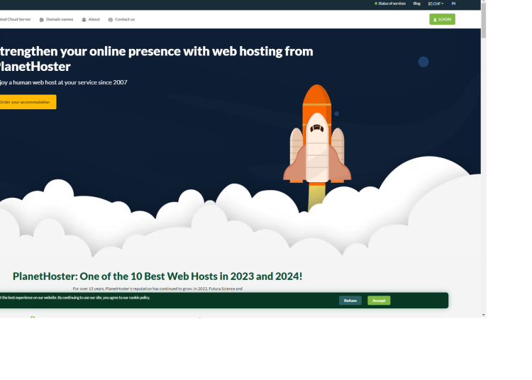 PlanetHoster: Der zuverlässige Partner für Ihre Webhosting-Bedürfnisse