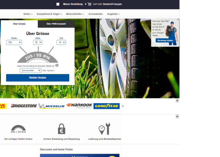 Reifendirekt.ch: Ihre erste Wahl für Reifen, Felgen und Autozubehör