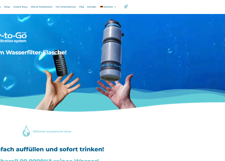 Warum Water-to-Go die beste Wahl für sicheres Trinkwasser unterwegs ist