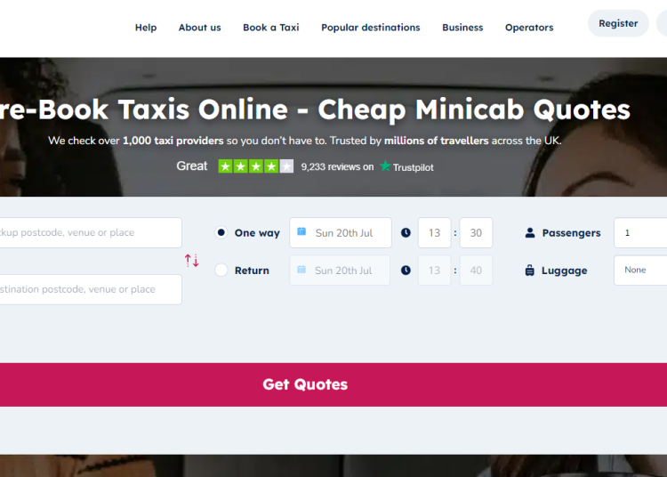 Warum Minicabit die beste Wahl für Taxi- und Privatfahrten in Großbritannien ist
