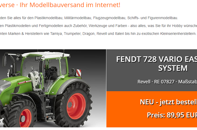 Modellbau-Universe – Ein Blick auf einen spezialisierten Online-Shop