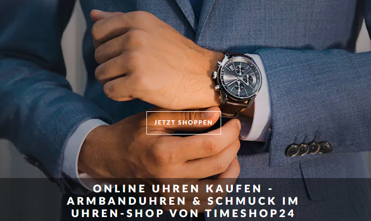 Timeshop24 – Hochwertige Uhren und Accessoires für jeden Anlass