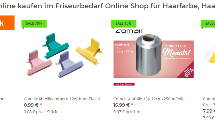 Friseur-Haarfarbe123 – Professionelle Haarprodukte für Zuhause und Salon