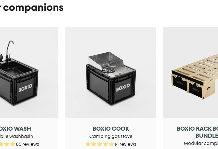 BOXIO – Praktische Aufbewahrungslösungen für Zuhause und Büro