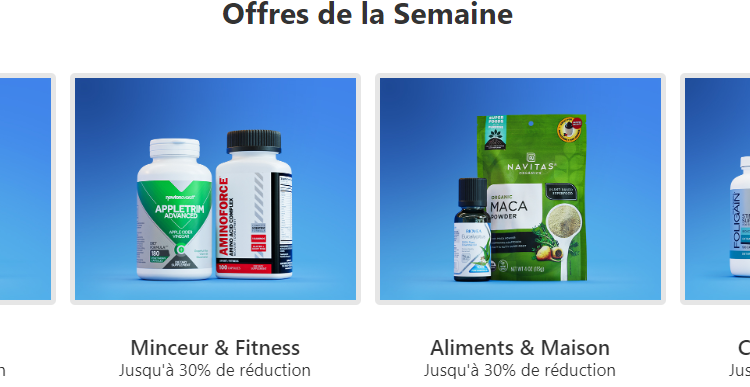 Produits de santé et bien-être pour un mode de vie équilibré