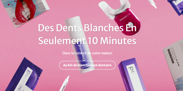 Une marque spécialisée dans l’esthétique dentaire à domicile