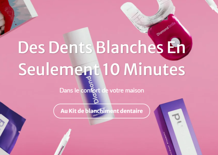 Une marque spécialisée dans l’esthétique dentaire à domicile
